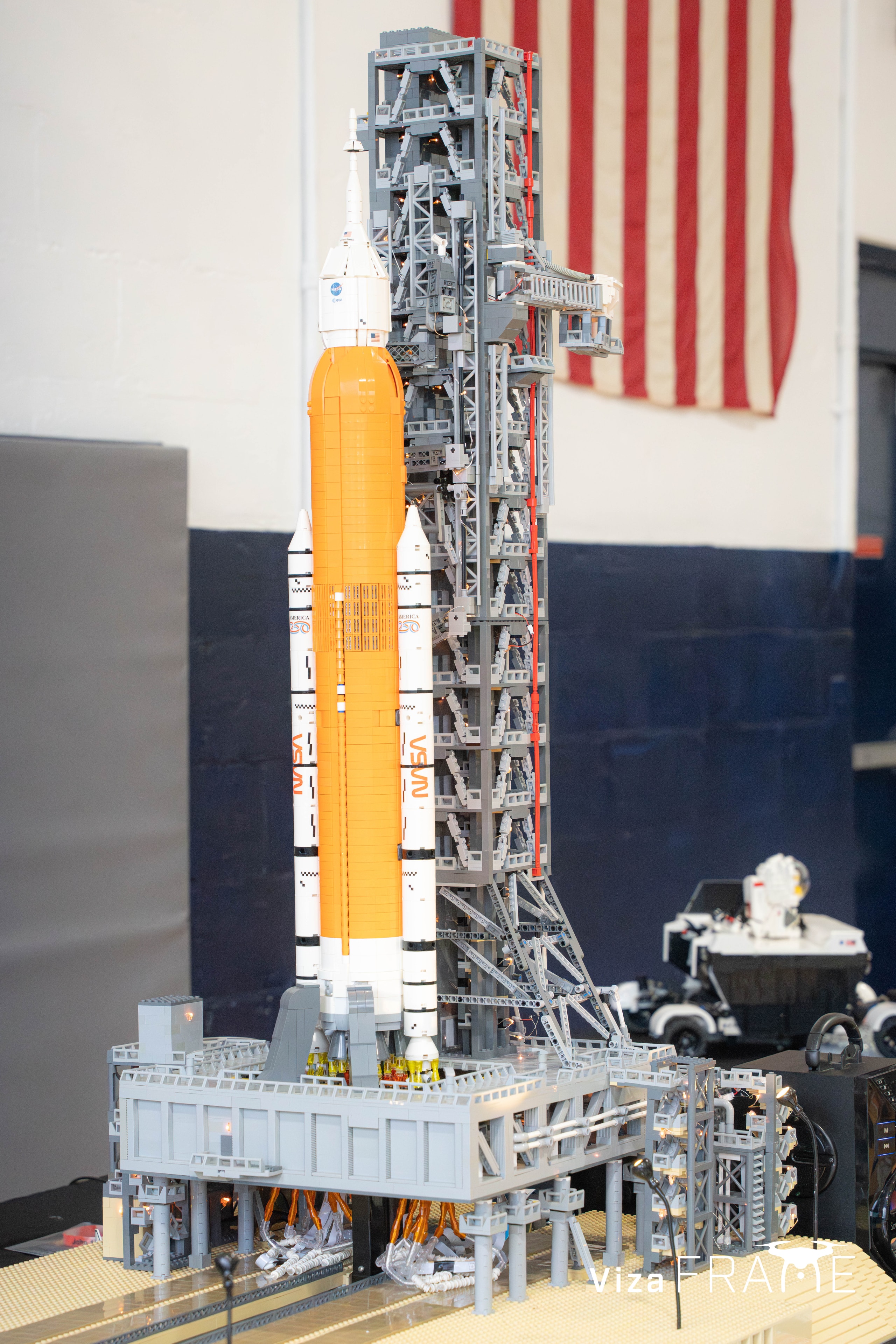 Lia Chan's Artemis II rocket build